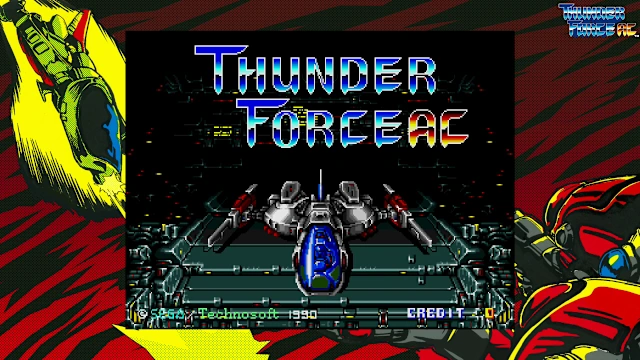 SEGA AGES Thunder Force AC screenshot 1