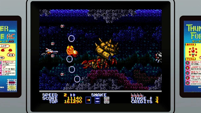 SEGA AGES Thunder Force AC screenshot 4