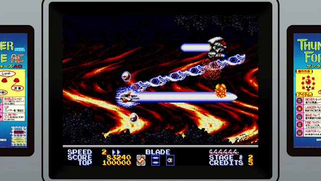 SEGA AGES Thunder Force AC screenshot 3