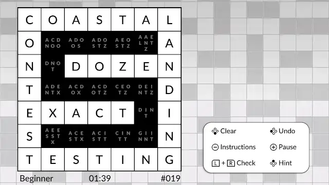 Wordsweeper by POWGI screenshot 2