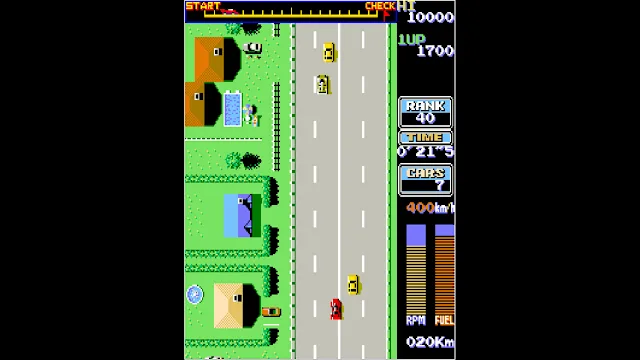 Arcade Archives ROAD FIGHTER screenshot 1
