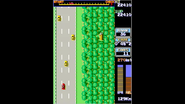 Arcade Archives ROAD FIGHTER screenshot 3