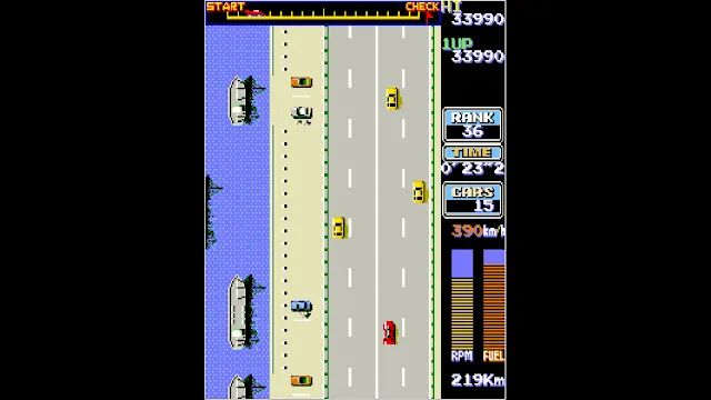 Arcade Archives ROAD FIGHTER screenshot 4