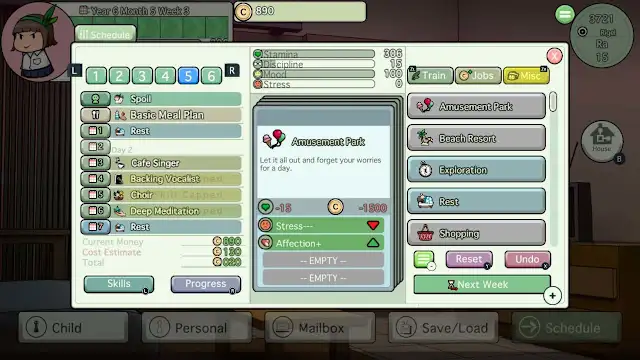 Ciel Fledge: A Daughter Raising Simulator screenshot 2