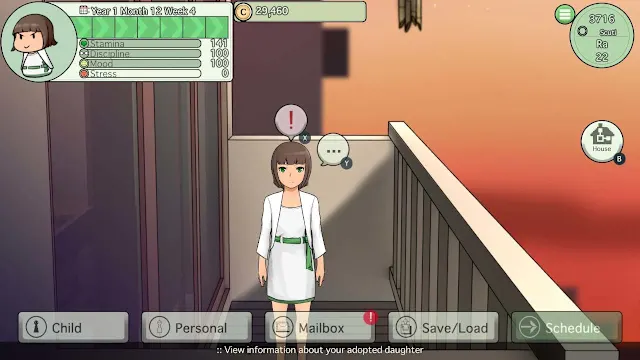 Ciel Fledge: A Daughter Raising Simulator screenshot 1