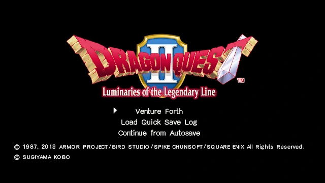 DRAGON QUEST II: Luminaries of the Legendary Line screenshot 0