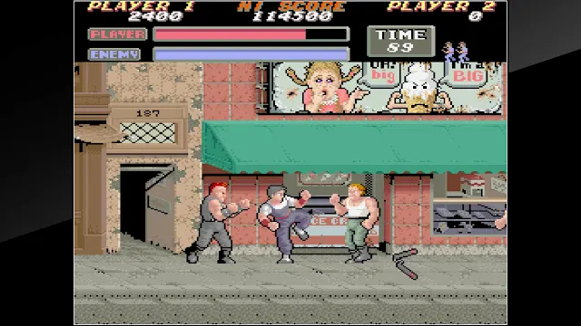 Arcade Archives VIGILANTE screenshot 1