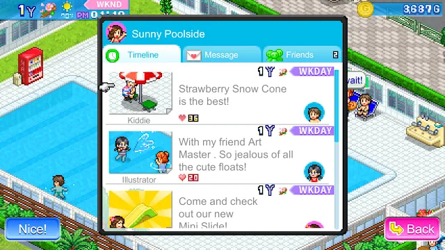 Pool Slide Story screenshot 1