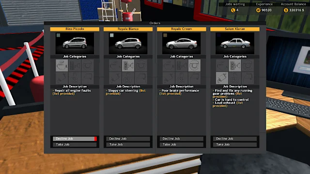 Car Mechanic Simulator Pocket Edition screenshot 1