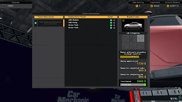 Car Mechanic Simulator Pocket Edition screenshot 6