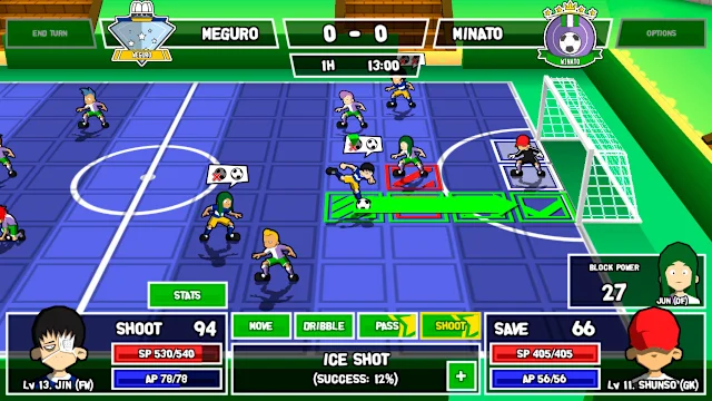 Ganbare! Super Strikers screenshot 2