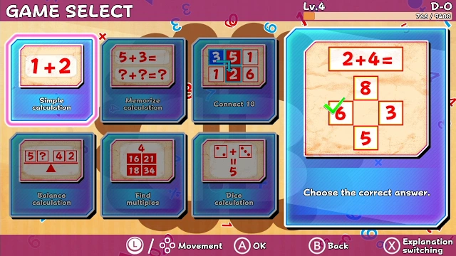 Dual Brain Vol.1: Calculation screenshot 0