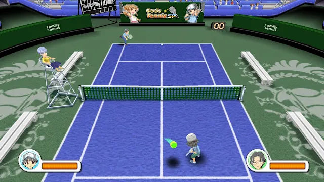 Family Tennis SP screenshot 1