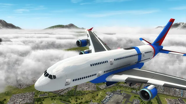 Airplane Flight Simulator screenshot 1