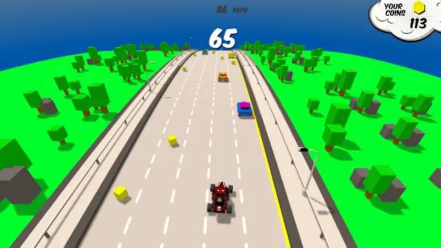 Rally Road - Crashy Car Racing screenshot 4