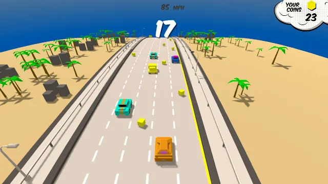 Rally Road - Crashy Car Racing screenshot 3