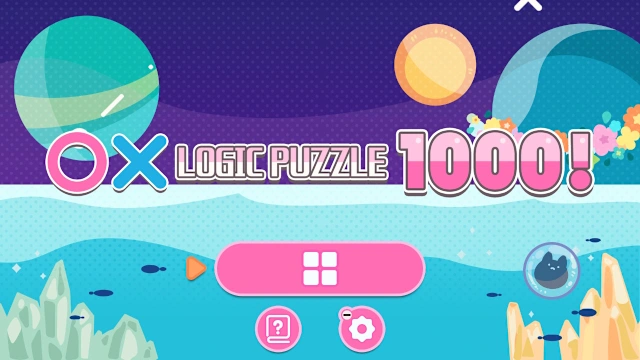 〇× LOGIC PUZZLE 1000 ! screenshot 0