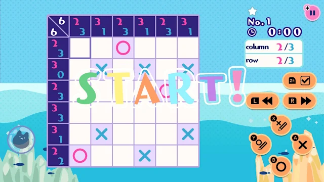 〇× LOGIC PUZZLE 1000 ! screenshot 1