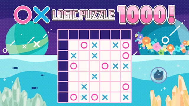 〇× LOGIC PUZZLE 1000 !