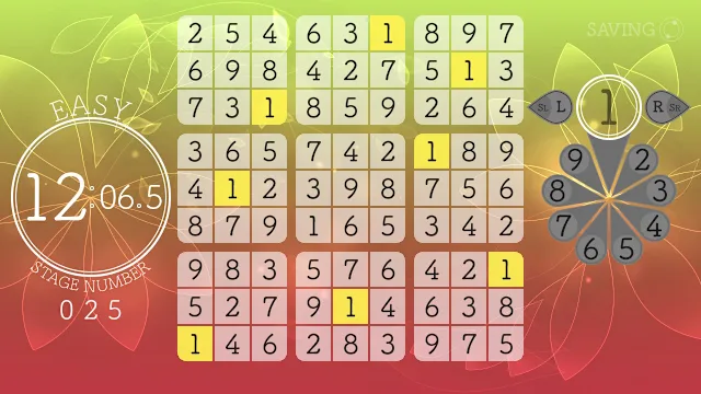 Sudoku Relax 3 Autumn Leaves screenshot 4
