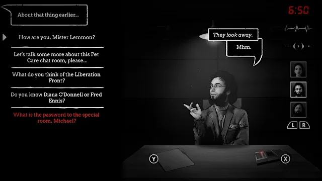 Interrogation: You will be deceived screenshot 1