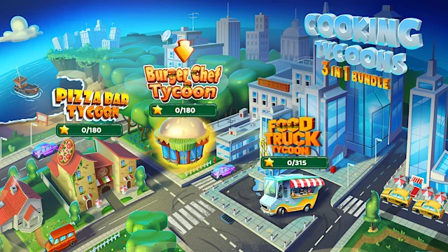 Cooking Tycoons - 3 in 1 Bundle screenshot 1