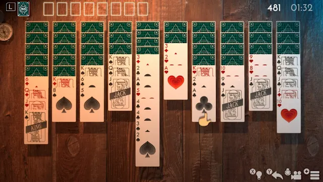 Spider Solitaire screenshot 2