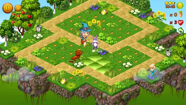 Funny Bunny Adventures screenshot 2