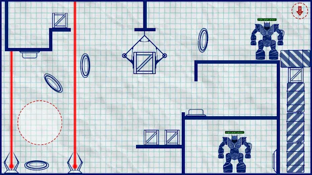 Robots under attack! screenshot 1