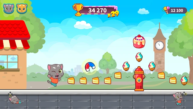 Talking Tom Candy Run screenshot 0