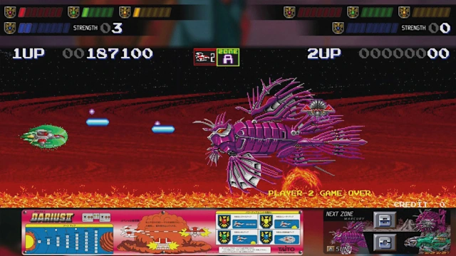 Darius Cozmic Collection Arcade screenshot 2