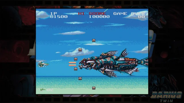 Darius Cozmic Collection Console screenshot 1