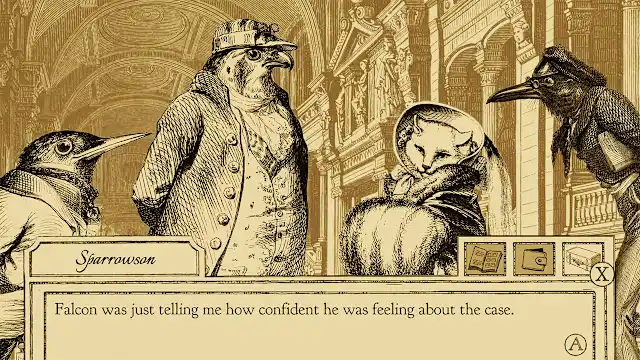 Aviary Attorney: Definitive Edition screenshot 1