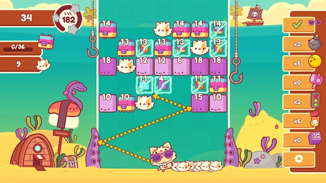 Piffle: A Cat Puzzle Adventure screenshot 2