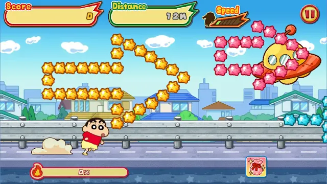 CRAYON SHINCHAN The Storm Called FLAMING KASUKABE RUNNER!! screenshot 1