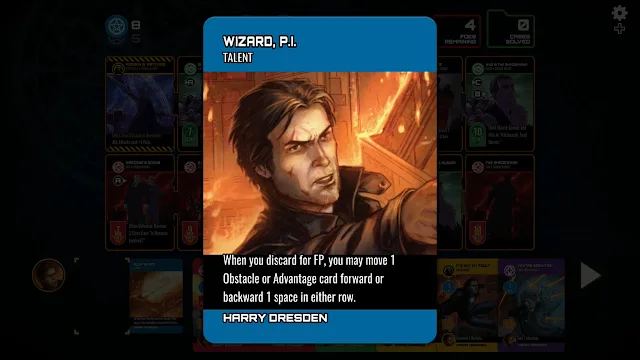 The Dresden Files Cooperative Card Game screenshot 1