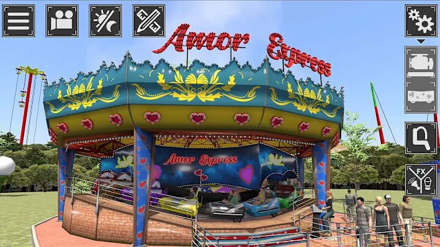 Theme Park Simulator: Rollecoaster & Thrill Rides screenshot 2
