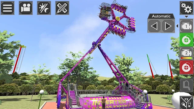 Theme Park Simulator: Rollecoaster & Thrill Rides screenshot 1
