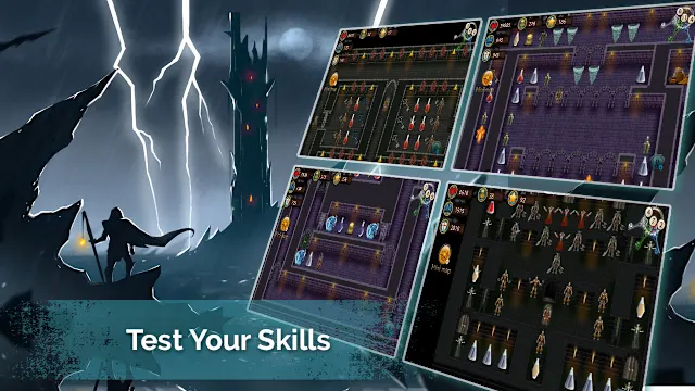 Dark Tower: RPG Dungeon Puzzle screenshot 1