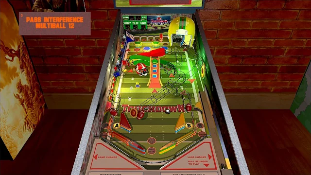 Touchdown Pinball screenshot 2