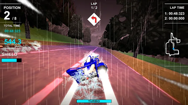 Future Aero Racing S Ultra screenshot 2