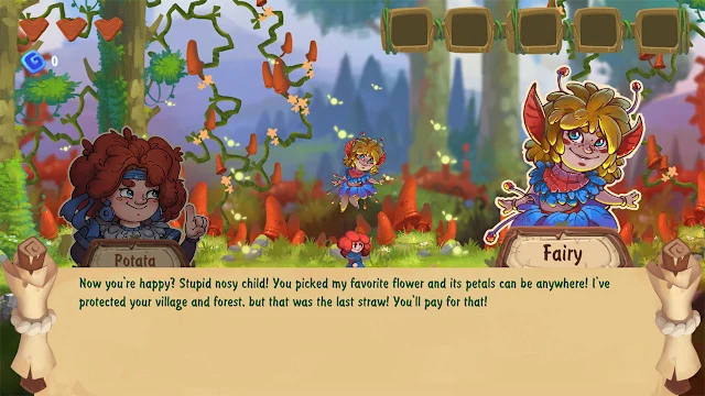 Potata: Fairy Flower screenshot 6