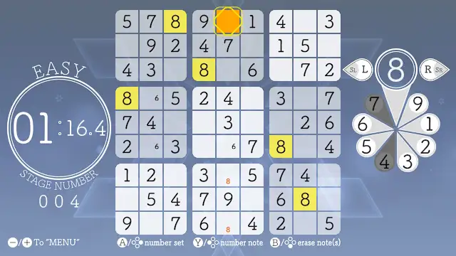 Sudoku Relax 4 Winter Snow screenshot 0