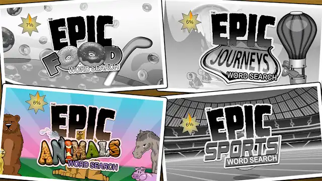 Epic Word Search Collection screenshot 1