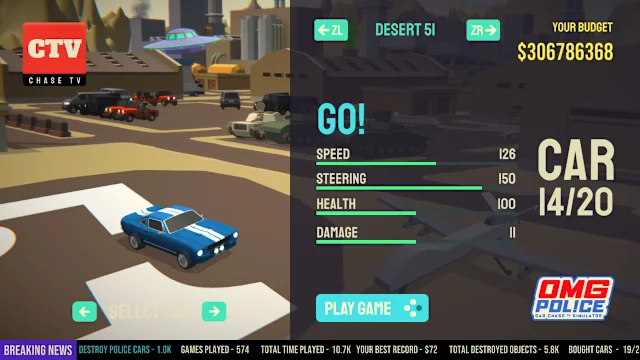 OMG Police - Car Chase TV Simulator screenshot 2