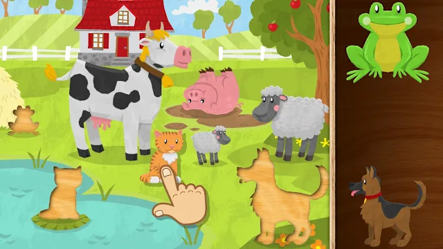 Puzzles for Toddlers & Kids: Animals, Cars and more screenshot 0