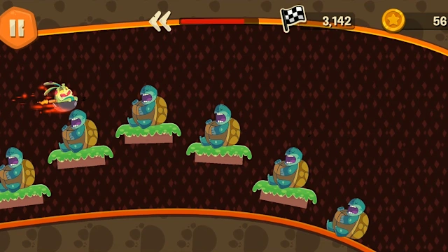 Rocket Rabbit - Coin Race screenshot 3