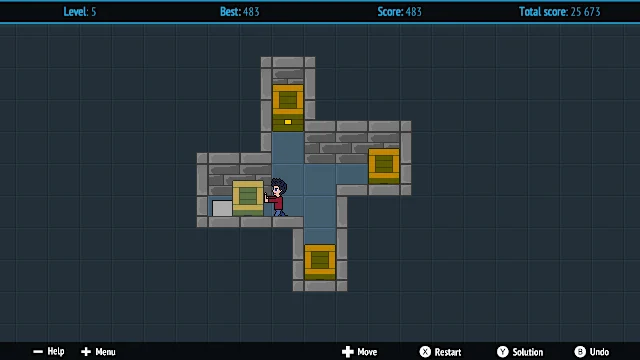 Push the Box - Puzzle Game screenshot 1