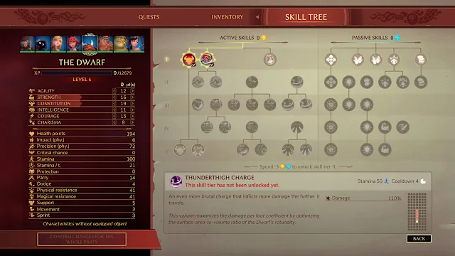 The Dungeon of Naheulbeuk: The Amulet of Chaos - Chicken Edition screenshot 1