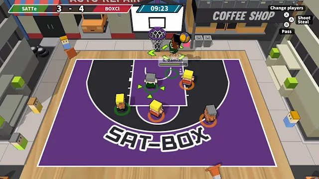 Desktop Basketball screenshot 2